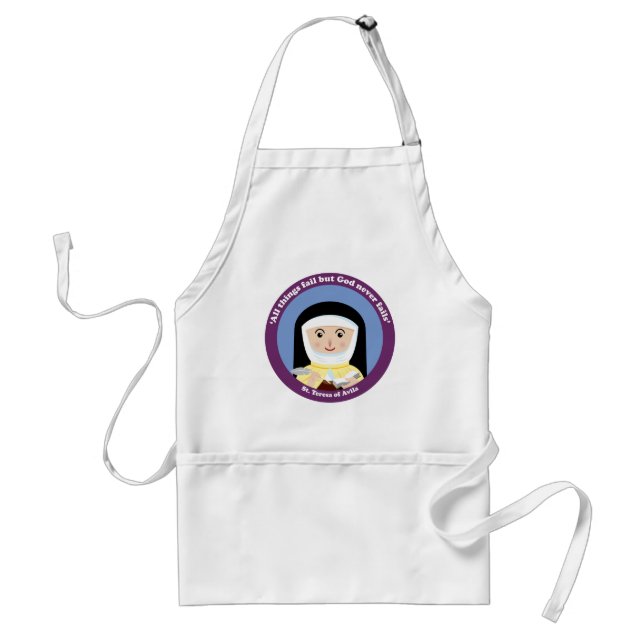 St. Teresa of Avila Standard Apron (Front)