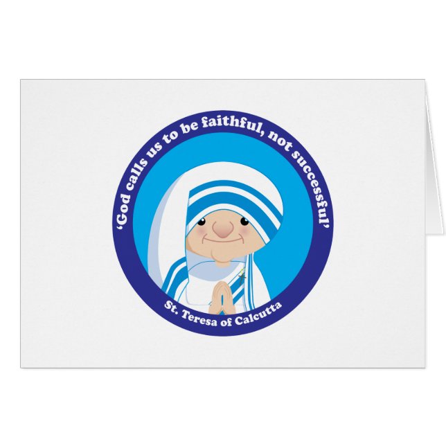 St. Teresa of Calcutta (Front Horizontal)
