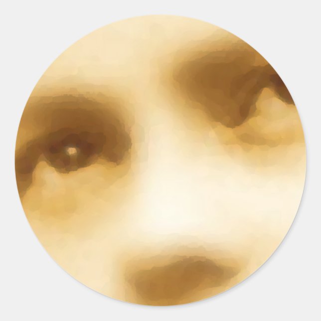 St Therese 3 Classic Round Sticker (Front)