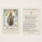 St. Therese Catholic Funeral Memorial Holy Card -