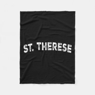 St. Therese Fleece Blanket