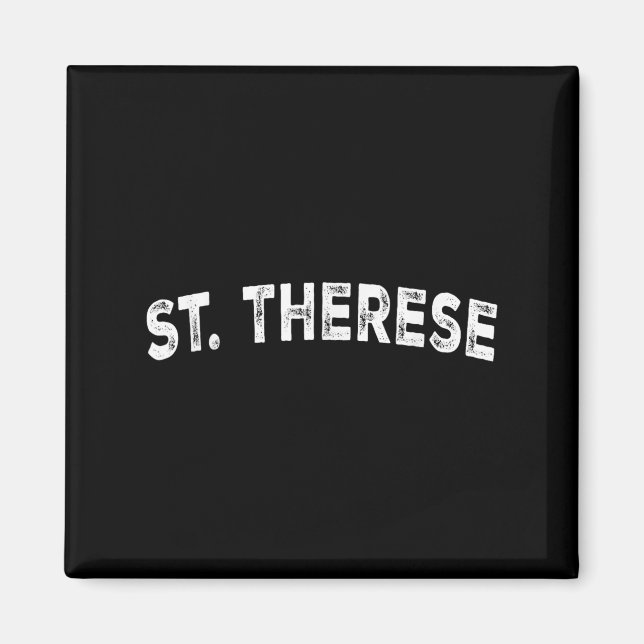 St. Therese  Magnet (Front)