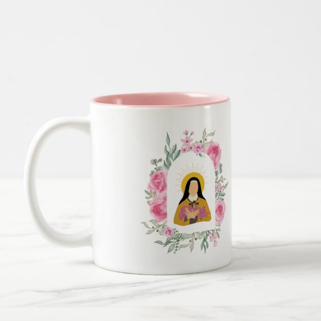 St. Therese Mug (Left)