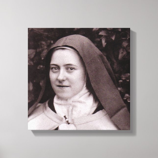 St Therese of Lisieux Canvas Print (Front)