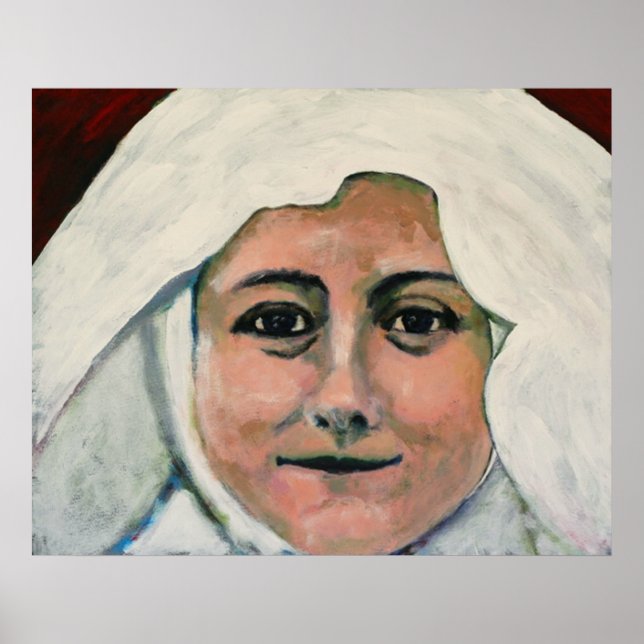 St. Thérèse of Lisieux Canvas Print (Front)