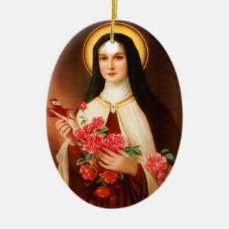 St. Thérèse of Lisieux Christmas Ornament
