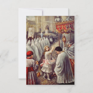 St. Thérèse of Lisieux Vocation to Love Holy Card