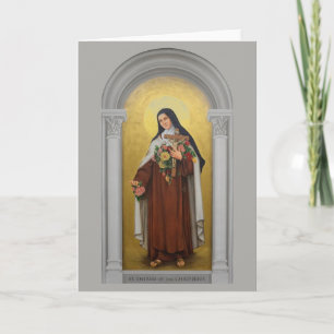 St. Therese of the Child Jesus Lisieux Card