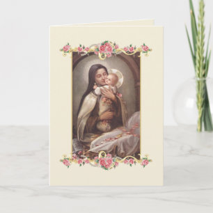 St. Therese Religious Catholic Carmelite Nun Card