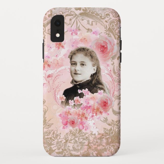 St. Therese Roses Carmelite  Catholic Religious  Case-Mate iPhone Case (Back)