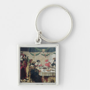St. Thomas Aquinas and Louis IX Key Ring