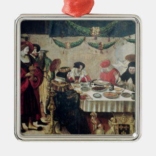 St. Thomas Aquinas and Louis IX Metal Tree Decoration