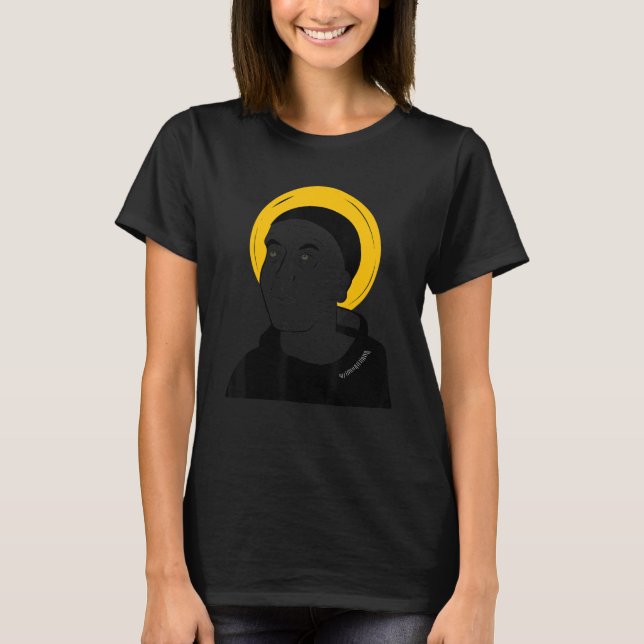 St Thomas Aquinas Patron Saint Of Students Catholi T-Shirt (Front)