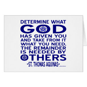 St. Thomas Aquinas Quote