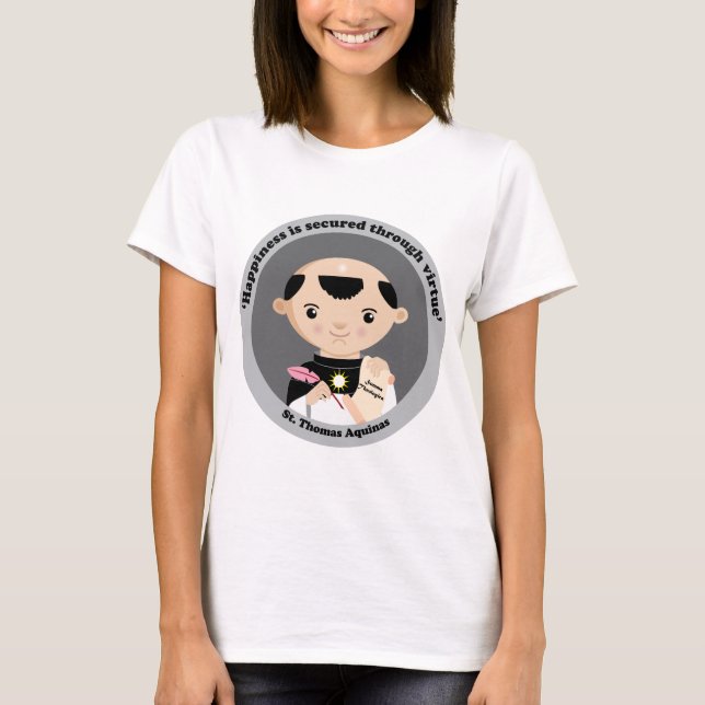 St. Thomas Aquinas T-Shirt (Front)