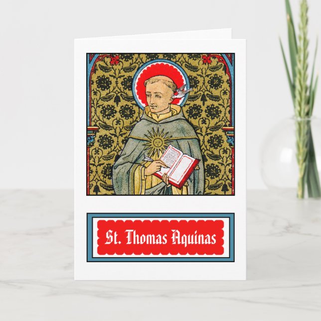 St. Thomas Aquinas (VVP 003) Card (Front)
