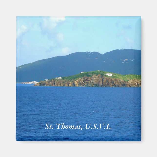 St. Thomas Arrival Magnet (Front)