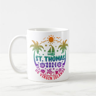 St. Thomas Bliss: Tropical U.S. Virgin Islands Coffee Mug