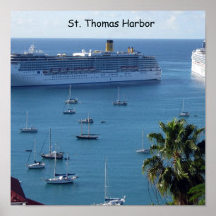 St.Thomas Harbour Poster