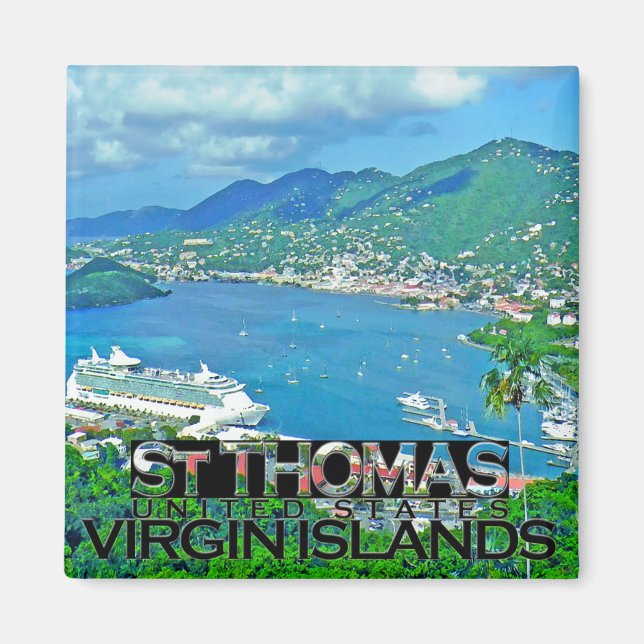 St Thomas Magnet (Front)