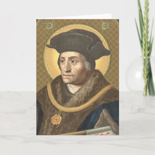 St. Thomas More (SAU 026) Blank Greeting Card 2