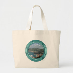 St Thomas Porthole Large Tote Bag