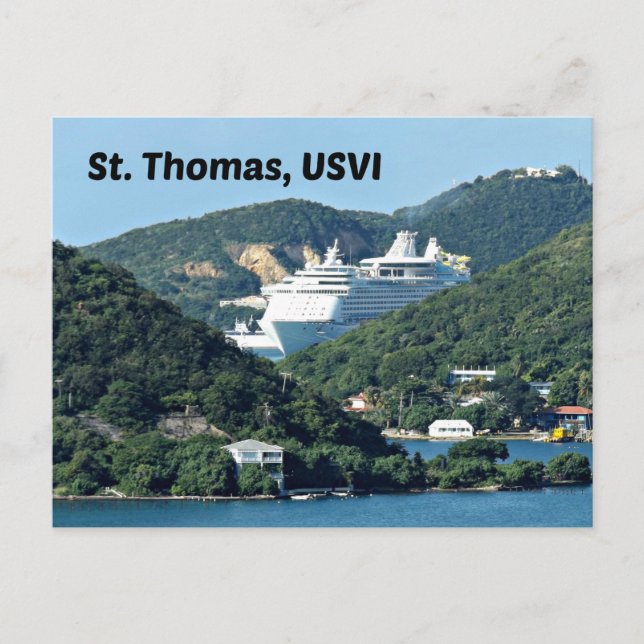 St. Thomas Postcard (Front)