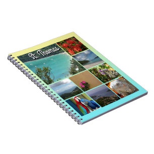 St. Thomas - Scenic Photo Collage 6115 Notebook