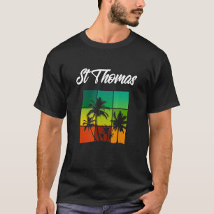 St Thomas Souvenir Cool Virgin Islands Vacation G T-Shirt