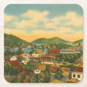 St Thomas Square Paper Coaster