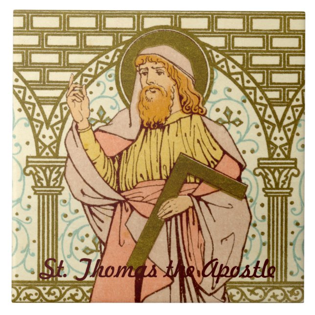 St. Thomas the Apostle (RLS 18) Tile (Front)