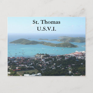 St. Thomas U.S.V.I. Postcard