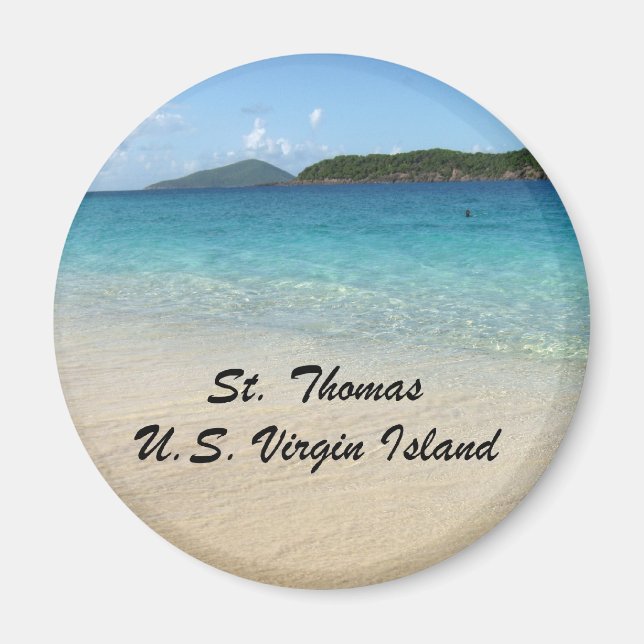 St. Thomas, U.S. Virgin Island Magnet (Front)