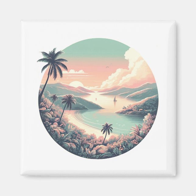 St Thomas U.S. Virgin Islands Magnet (Front)