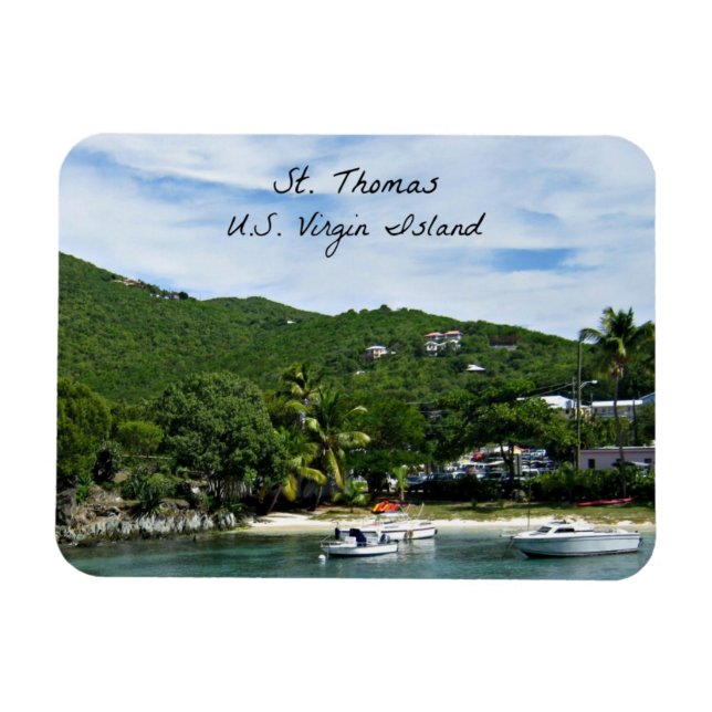 St. Thomas, U.S. Virgin Islands Magnet (Horizontal)