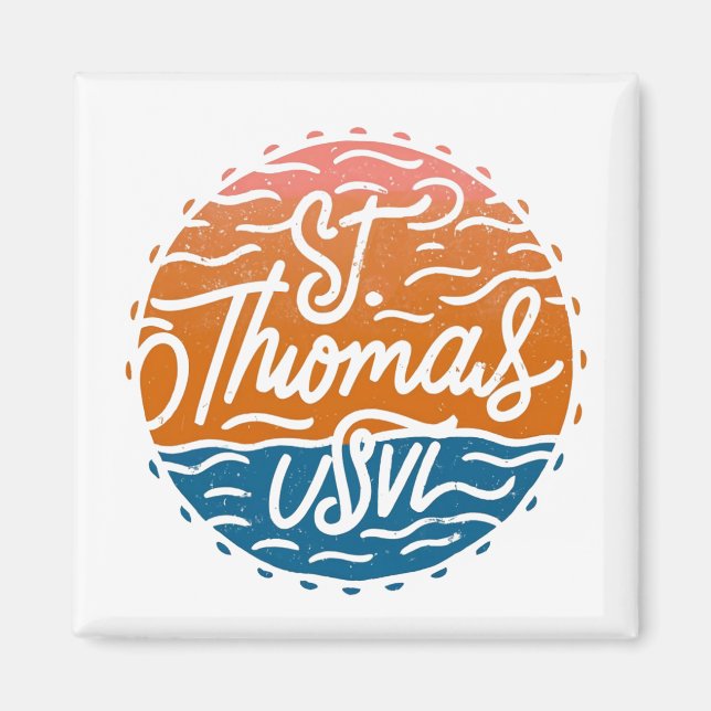 St Thomas U.S. Virgin Islands Magnet (Front)