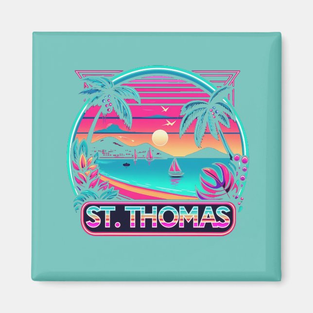 St Thomas U.S. Virgin Islands Magnet (Front)