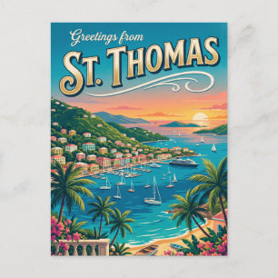 St. Thomas, U.S. Virgin Islands Postcard