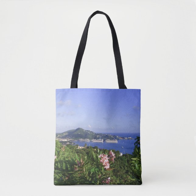 St. Thomas, US Virgin Islands. Charlotte Tote Bag (Front)