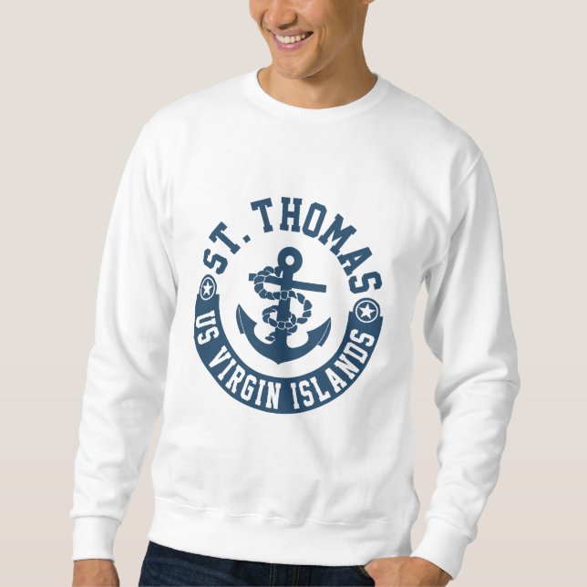 St. Thomas US. Virgin Islands Sweatshirt (Front)