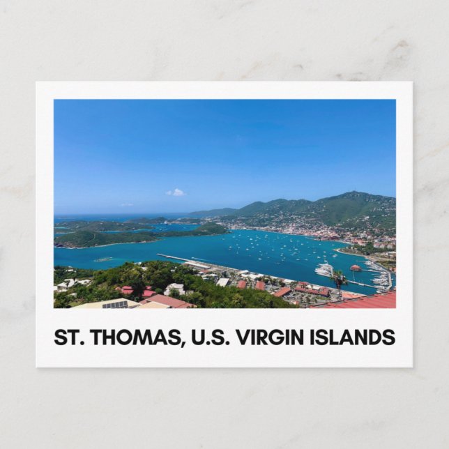 St. Thomas, USVI Postcard (Front)