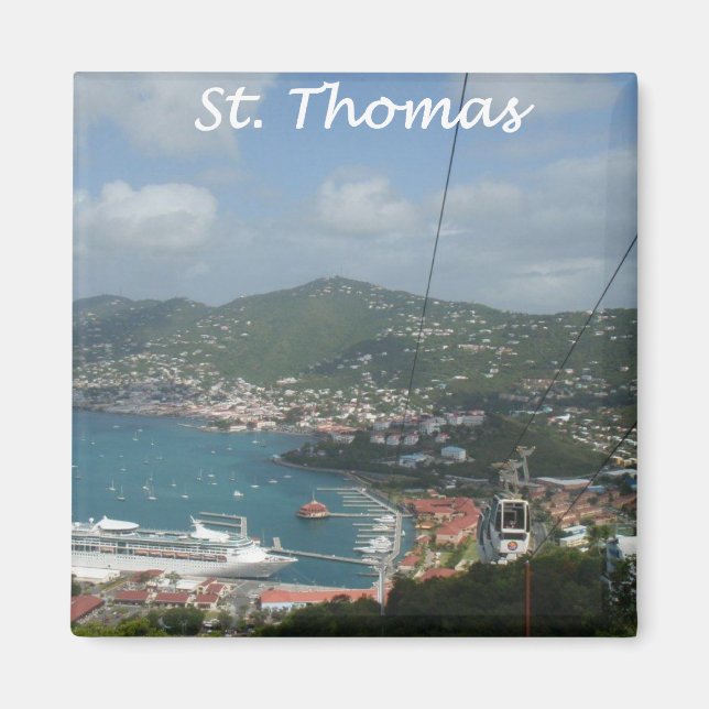St Thomas View Magnet (Front)