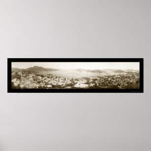 St Thomas Virgin Isles Photo 1922 Poster