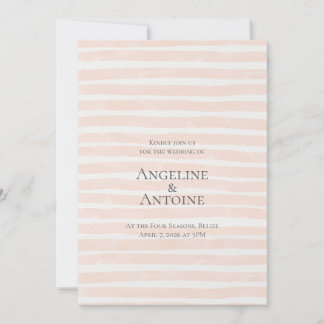 St. Tropez Destination Wedding  Invitation
