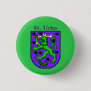 St. Urho Coat of Arms Button