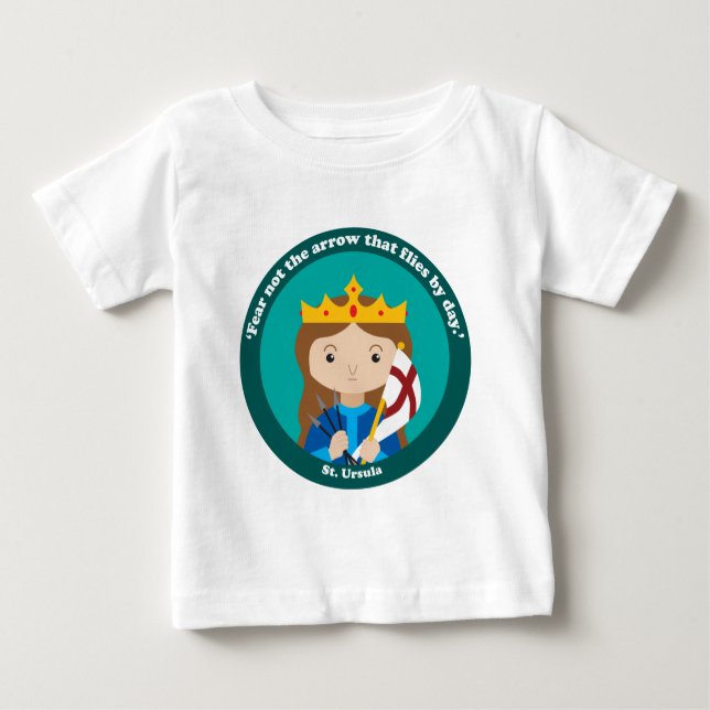 St. Ursula Baby T-Shirt (Front)