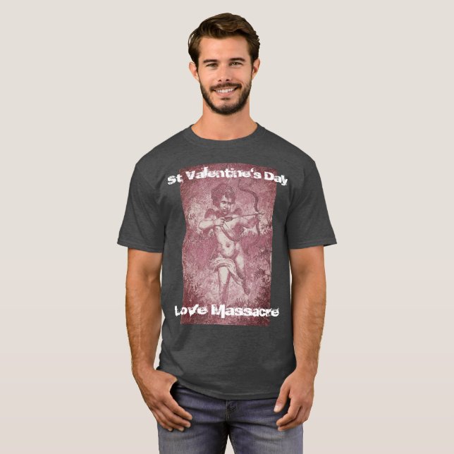 St Valentine's Day Love Massacre Men's T-shirt (Front Full)