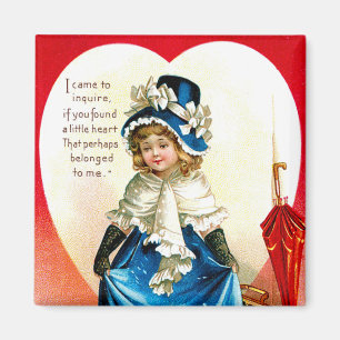 St. Valentine's Greeting Magnet