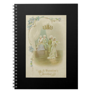 St. Valentine's Greetings Spiral Notebook