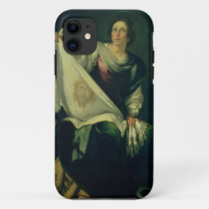 St. Veronica, 1625-30 (oil on canvas) Case-Mate iPhone Case